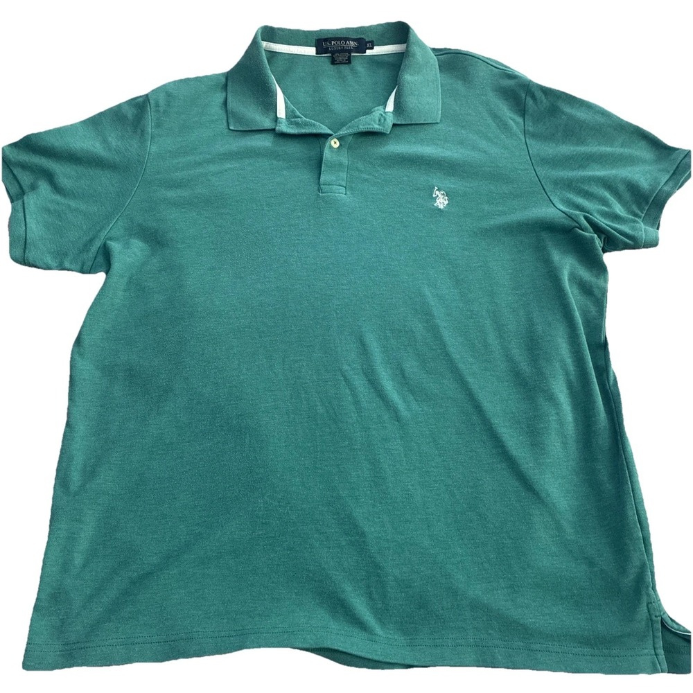 U.S Polo Assn Men's Shirt Size XL Green